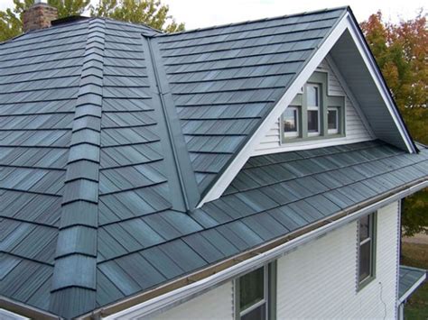 metal roof on new house|metal roofing that looks like shingles.